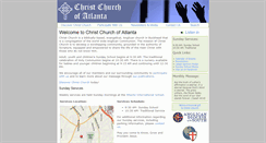 Desktop Screenshot of christchurchatl.org