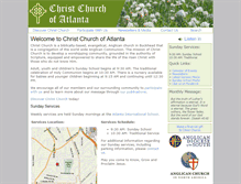 Tablet Screenshot of christchurchatl.org